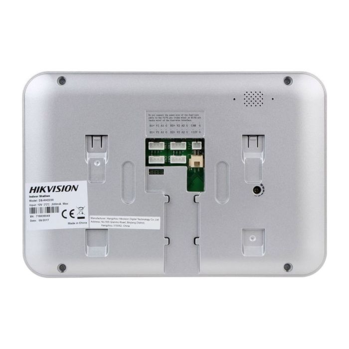 Комплект відеомофона Hikvision DS-KIS203T: відеодомофон 7" і відеопанель