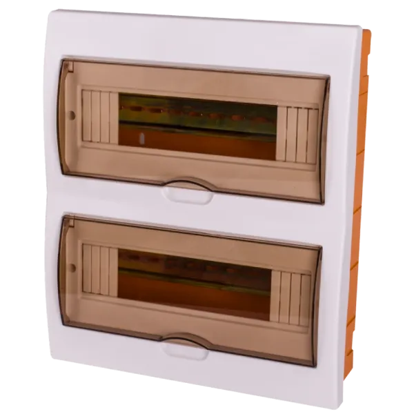 Enext e.plbox.stand.w.24k Корпус пластиковий 24-модульний вбудований