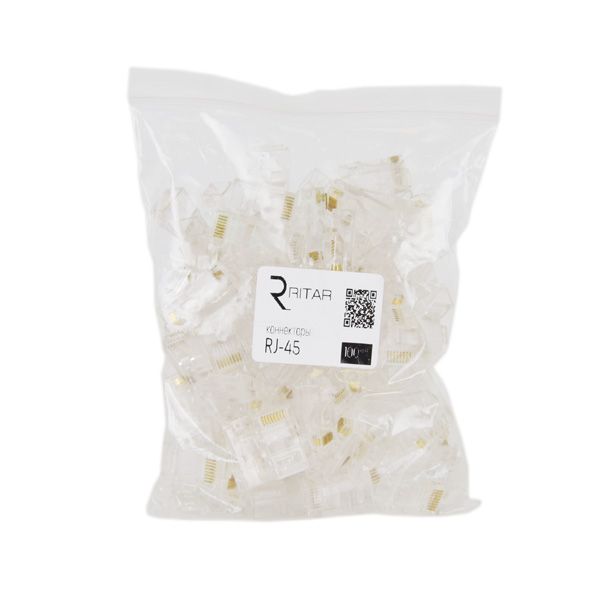 Конектор UTP RJ45 8 піновий (100 шт.)