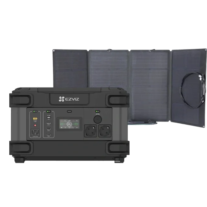 Ezviz CS-PS1300 (CN066)(FR) +  EcoFlow 160W Система автономного живлення однофазна