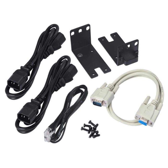 Джерело безперебійного живлення Powercom KIN-1000AP RM (1U) 1000ВА / 600Вт лінійно-інтерактивне