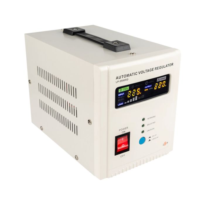 Стабілізатор напруги Logicpower LP-2500RD (1500Вт/7ступ)