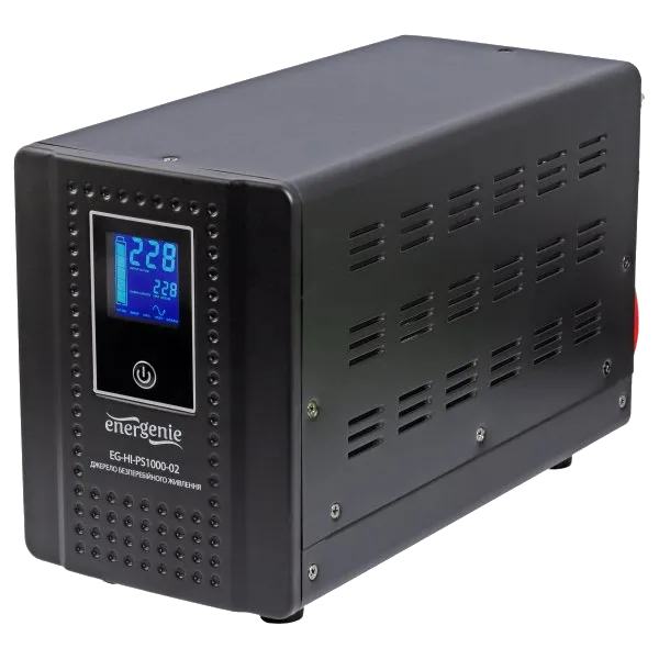 EnerGenie EG-HI-PS2000-02 2000ВA чиста синусоїда Джерело безперебійного живлення під акумулятор