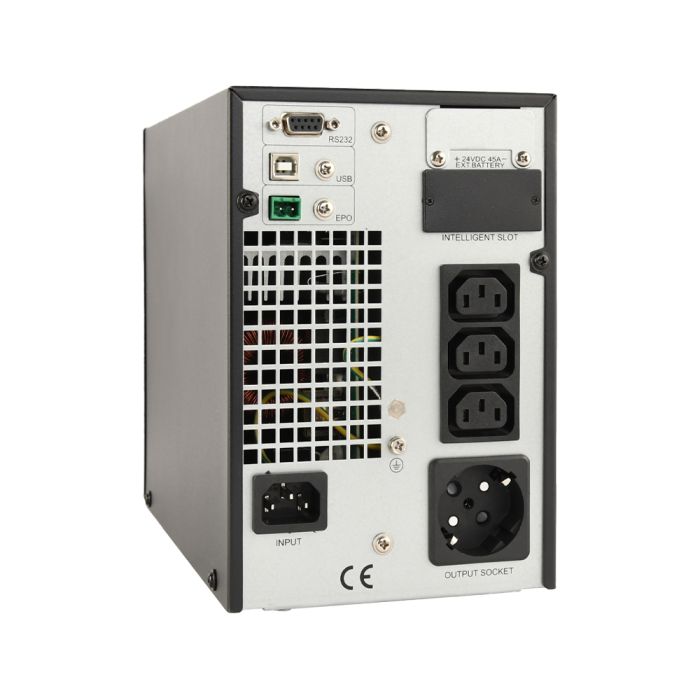 Джерело безперебійного живлення EnerGenie EG-UPSO-1000 1000ВА / 900Вт подвійного перетворення з правильною синусоїдою