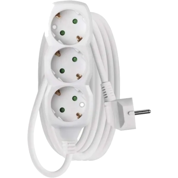 EMOS P0321R 3 розетки 1.5 м Мережевий подовжувач