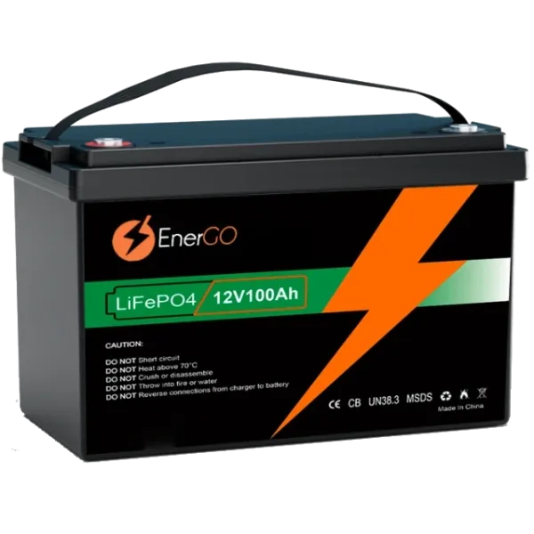 EnerGo LiFePO4 12V 100Ah Акумуляторна батарея