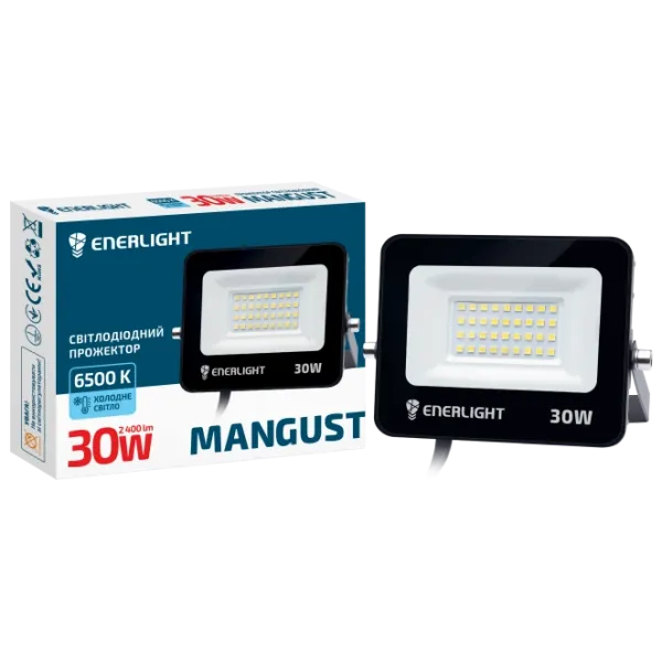 ENERLIGHT MANGUST Прожектор світлодіодний 30Вт 6500K