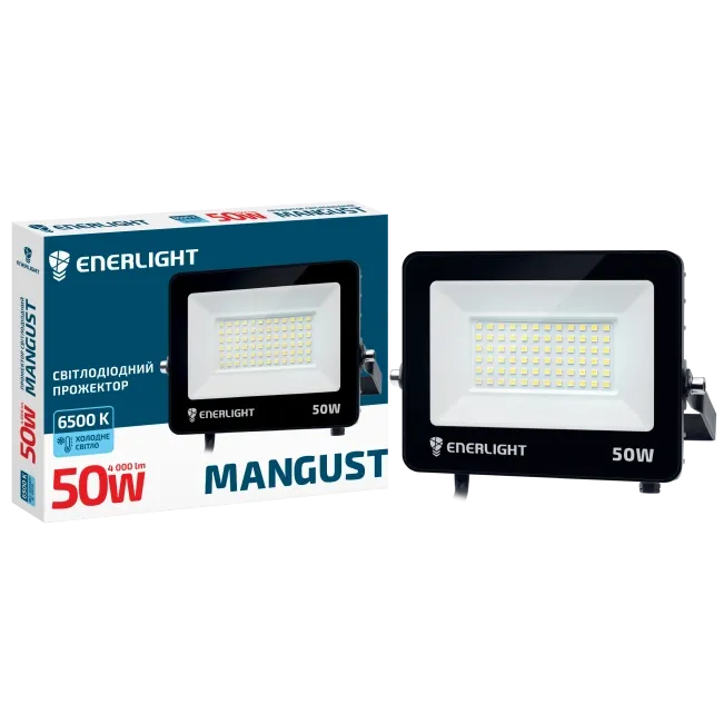 ENERLIGHT MANGUST Прожектор світлодіодний 50Вт 6500K