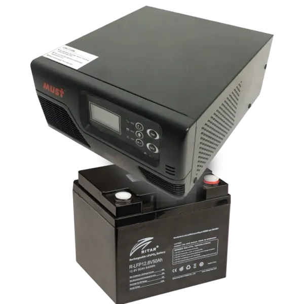 MUST EP20-R600W + R-LFP12.8V50AH Комплект ДБЖ + АКБ