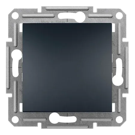Schneider Electric EPH0100171 Asfora Вимикач 1-клавішний антрацит