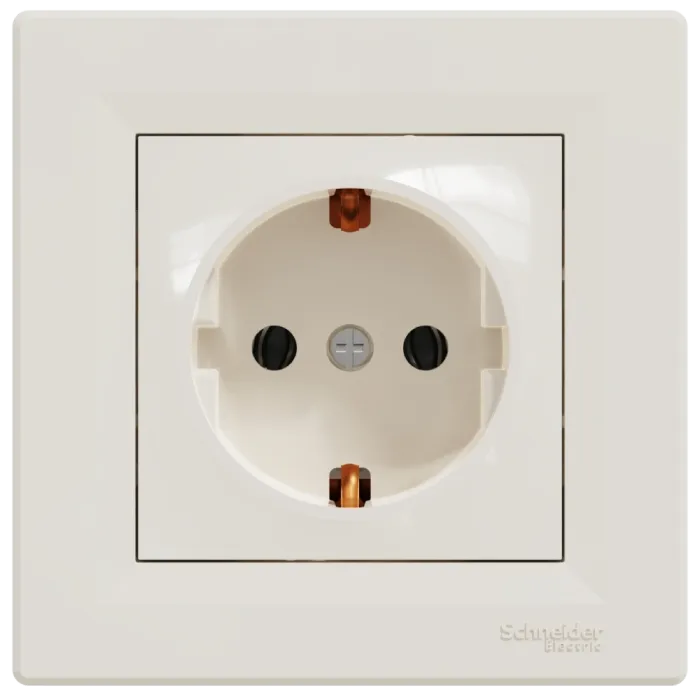 Schneider Electric Asfora EPH2900123 РОЗЕТКА З ЗАЗЕМЛЕННЯМ