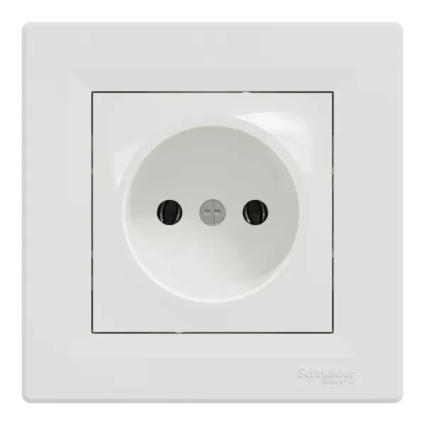 Schneider Electric ASFORA EPH3000121 Розетка одинарна без заземлення