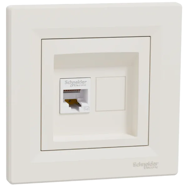 Schneider Electric Asfora EPH4300123 РОЗЕТКА КОМП'ЮТЕРНА RJ45 UTP КАТ. 5Е