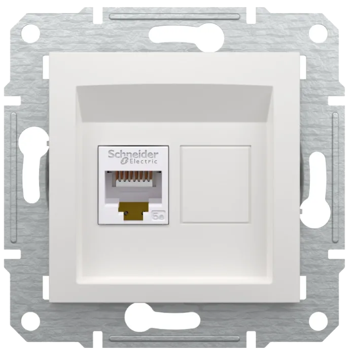 Schneider Electric Asfora (EPH4370121) RJ45 UTP 5E Розетка