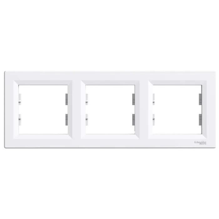 Schneider Electric ASFORA EPH5800321 Рамка 3-місна горизонтальна біла
