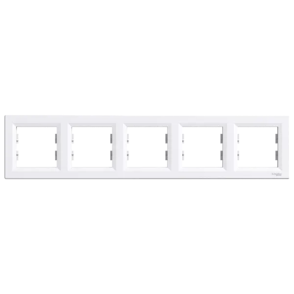 Schneider Electric ASFORA EPH5800521 Рамка 5-місна горизонтальна біла