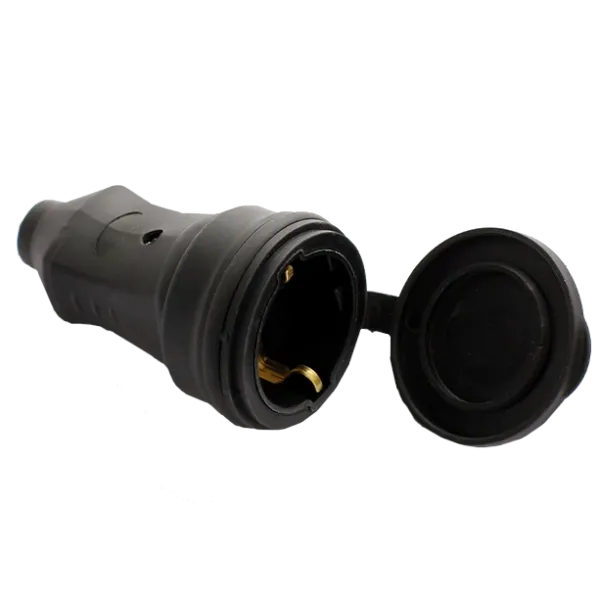 ERKA 5001 Штепсельний роз`єм з заглушкою 1*16 (каучук)