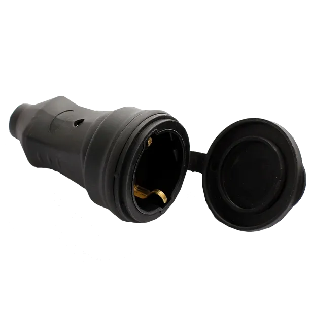 ERKA 5001 Штепсельний роз`єм з заглушкою 1*16 (каучук)