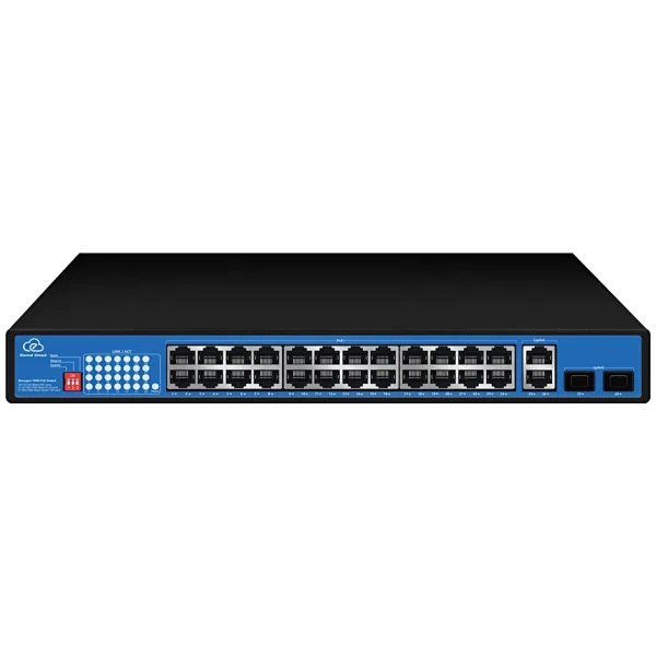 Ewind EW-ES2028CF-AP PoE Комутатор 24 порти некерований