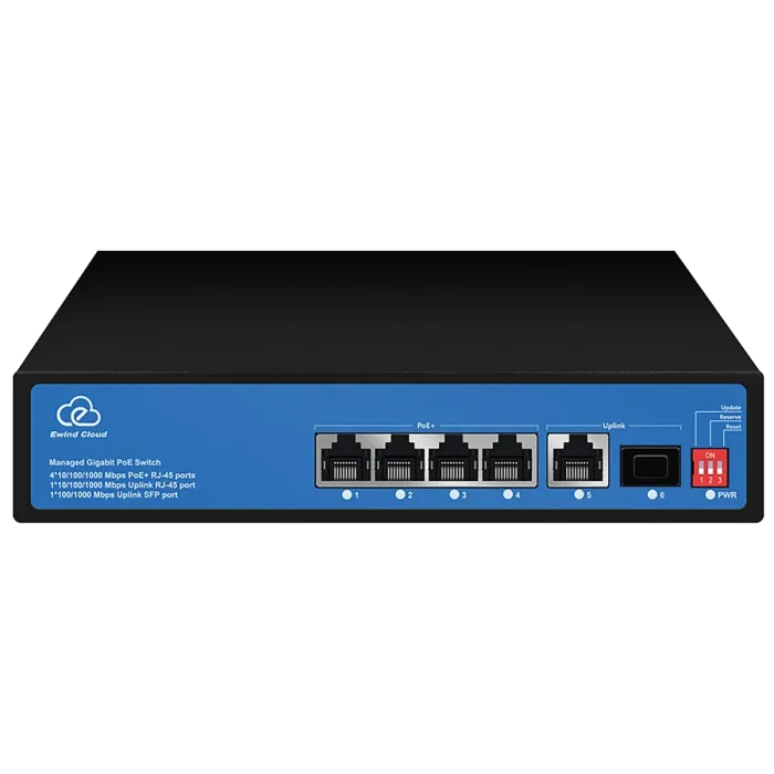 Ewind EW-ES3006CG-AP Комутатор 4 порти некерований