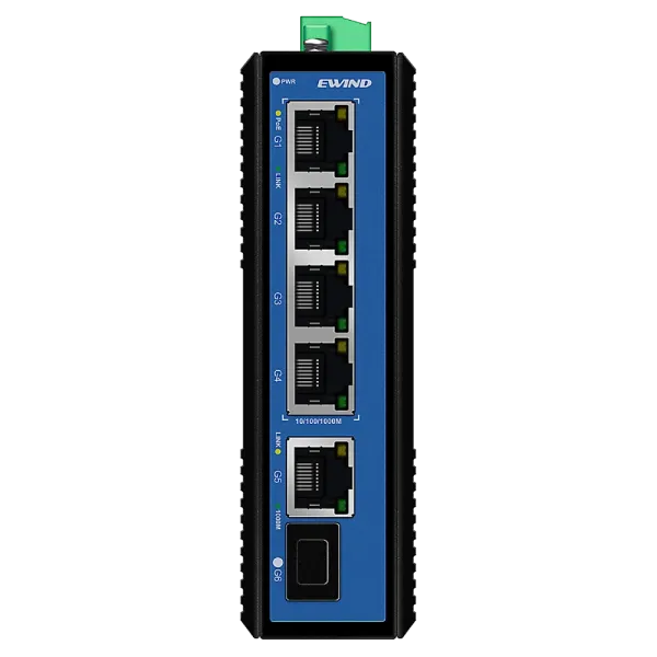 Ewind EW-PIS1806F-4GE PoE Комутатор 6 портів некерований