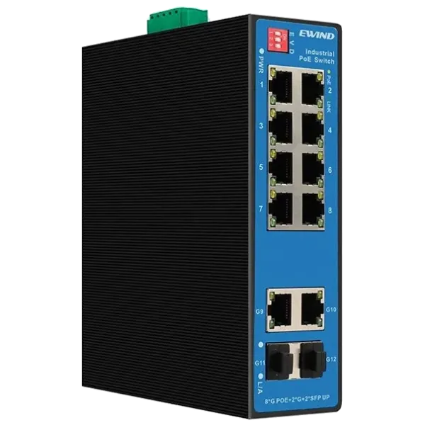 Ewind EW-PIS1812-8GE Комутатор 12 портів некерований