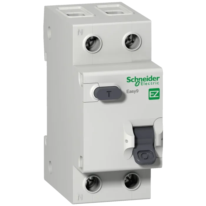 Schneider Electric EZ9D34625 Easy9, 1Р+N, 25А 30мА AC Диференційний автоматичний вимикач