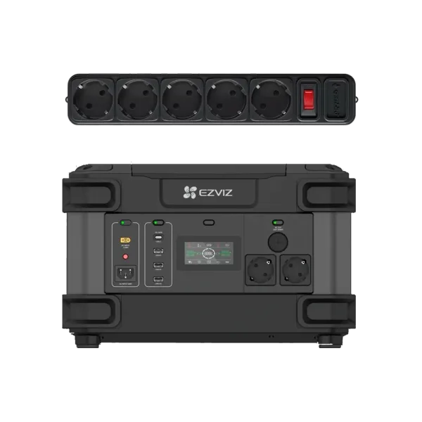 Ezviz CS-PS1300 (CN066) (FR) 2000 Вт + мережевий фільтр Gembird SPG5-G-6B Портативне джерело живлення