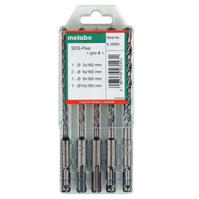 Metabo SDS-Plus Pro Набір бурів