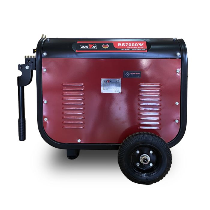 Бензиновий генератор BISON BS7000W максимальна потужність 3.8 кВт