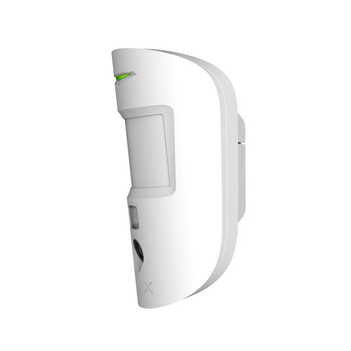 Бездротовий датчик руху Ajax MotionCam HDR (PhOD) Jeweller white з фотофіксацією за тривогою та за запитом