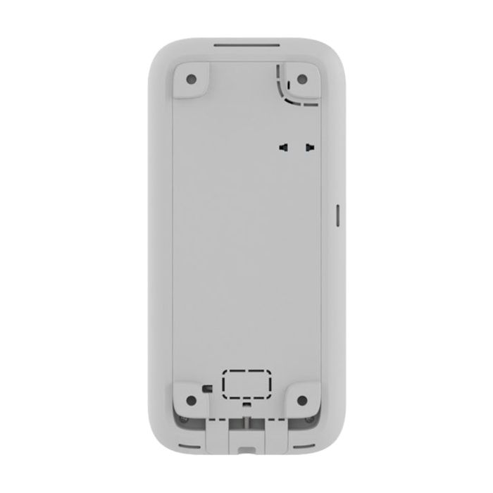 Клавіатура Ajax KeyPad TouchScreen white бездротова з сенсорним екраном