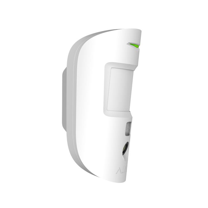 Бездротовий датчик руху Ajax MotionCam HDR (PhOD) Jeweller white з фотофіксацією за тривогою та за запитом