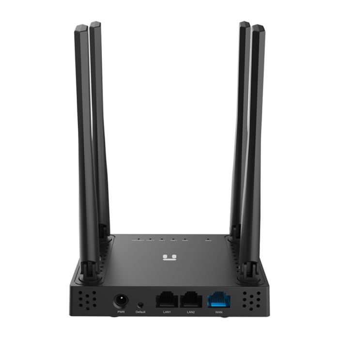 Бездротовий маршрутизатор Netis N5 AC1200, 1xFE WAN, 2xFE LAN, USB 2.0 для 3G/4G модемів, 4 зовнішні антени