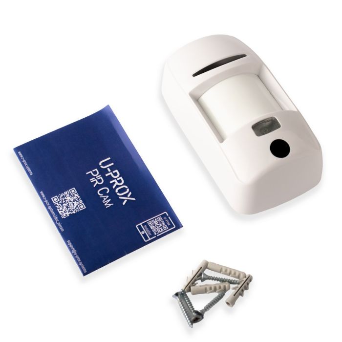 Бездротовий датчик руху з фотофіксацією U-Prox PIR Cam White