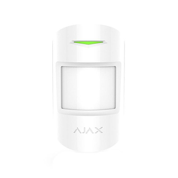 Бездротовий датчик руху Ajax MotionProtect Plus white з мікрохвильовим сенсором