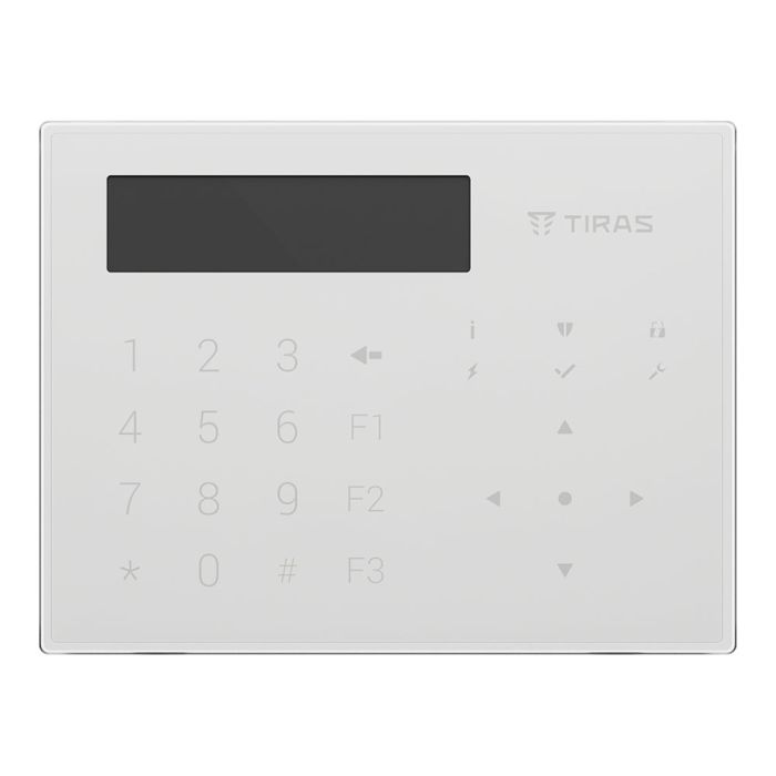 Клавіатура K-GLCD+ (white)