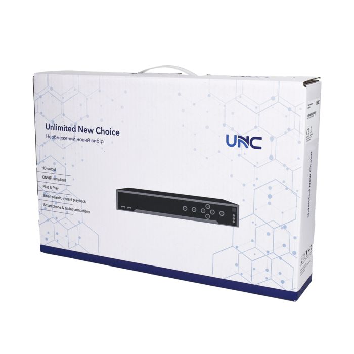 IP відеореєстратор UNC NVR5116 U (розпродаж 731) мережевий 16-х канальний