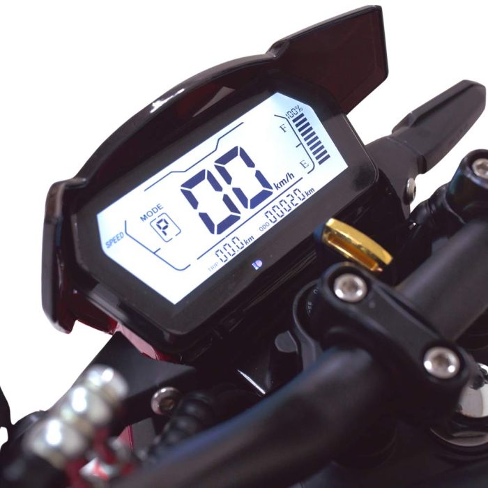 Електроскутер V9 Wuxi Electric 3000W 72V 52Ah red