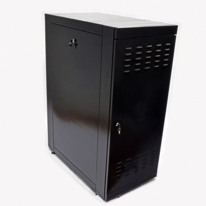 Шафа серверна CMS 24U 610 х 1055 UA-MGSE24610MB посилена для мережевого обладнання