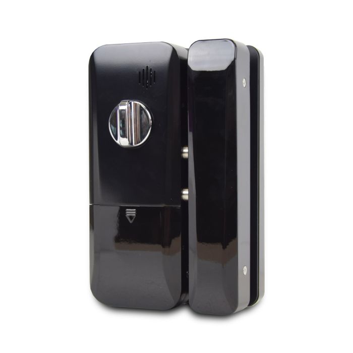 Smart замок ZKTeco GL300  right для скляних дверей зі сканером відбитку пальця і зчитувачем Mifare