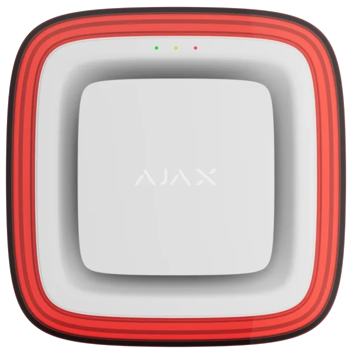 Ajax EN54 FireProtect (Sounder/VAD) white пожежний світлозвуковий Cповіщувач