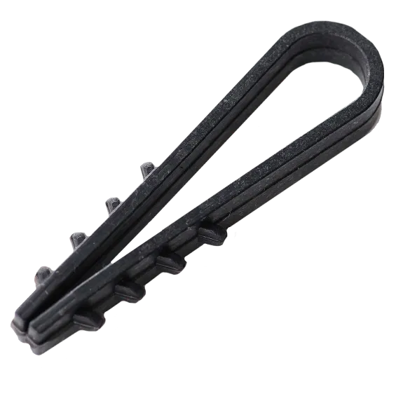 APRO FT-8B Дюбель-ялинка 8 мм під круглий кабель чорний (пач. 100 шт.)