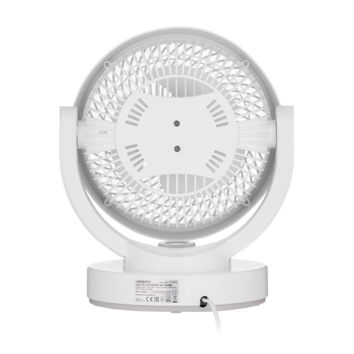Вентилятор настільний ARDESTO FT-B25W з механічним керуванням
