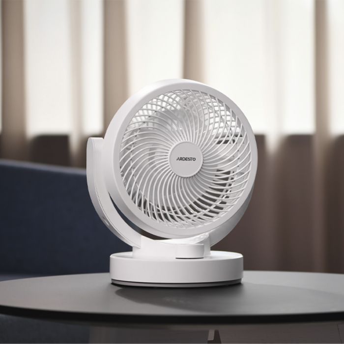 Вентилятор настільний ARDESTO FT-B25W з механічним керуванням