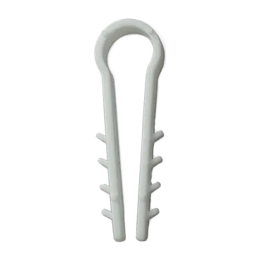 Дюбель Ziplex ялинка кругла d 10 біла (100 шт)