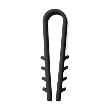 Дюбель Ziplex ялинка кругла d 8 чорна (100 шт)