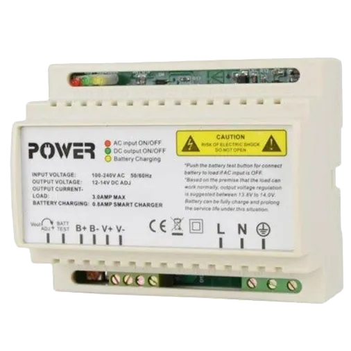 Full Energy BBGP-123DIN на DIN-рейку 12В 3А Блок безперебійного живлення