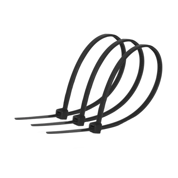 Стяжка Ziplex кабельна 3х200 чорна (100шт)