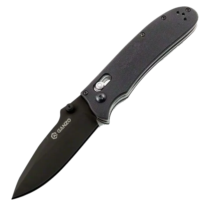 Ganzo G704 Ніж складаний із чорним лезом